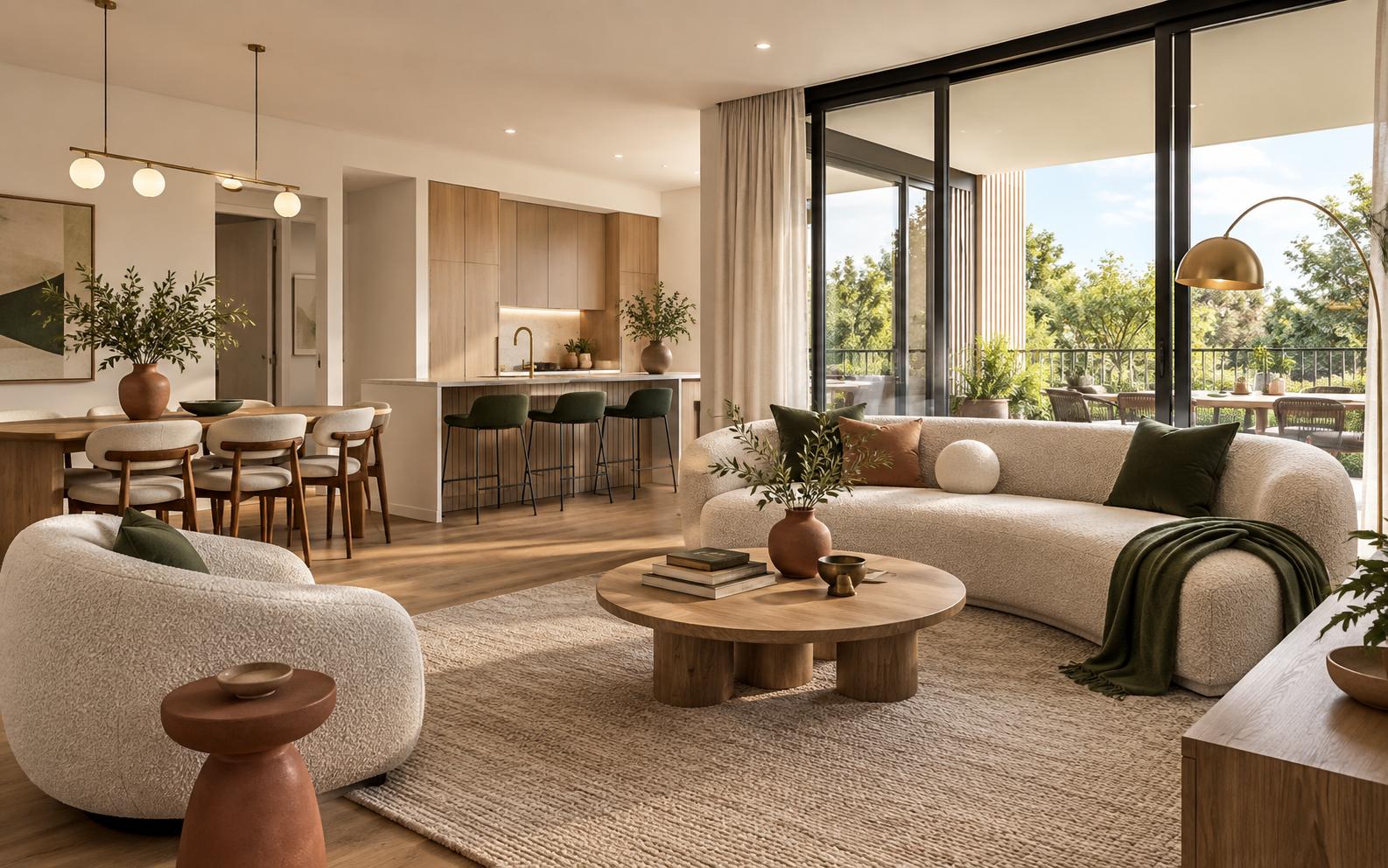 Guest-ready Sydney short-stay property styled for professional Airbnb management